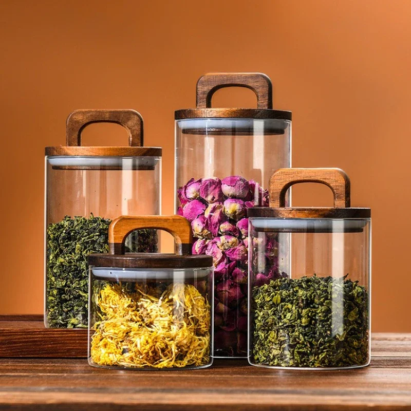 Frasco de vidro transparente c - Food Storage Jar Glass avaliação e preço