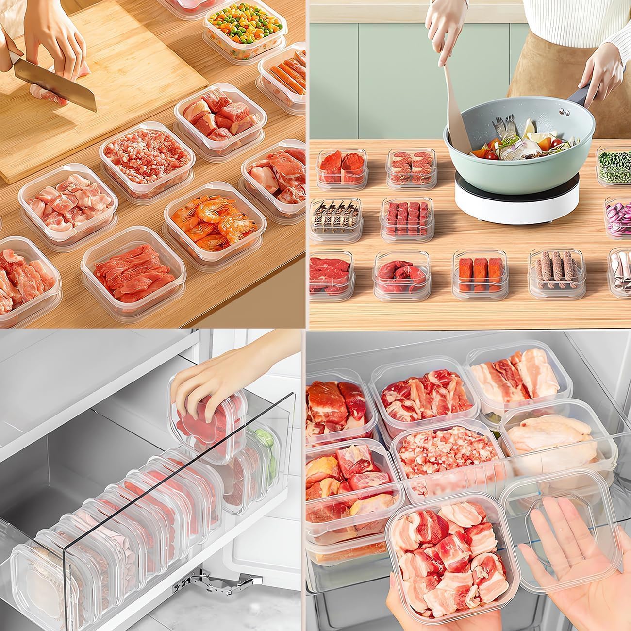 Caixa de Armazenamento para Fr - Food Storage Freezer Containers avaliação e preço