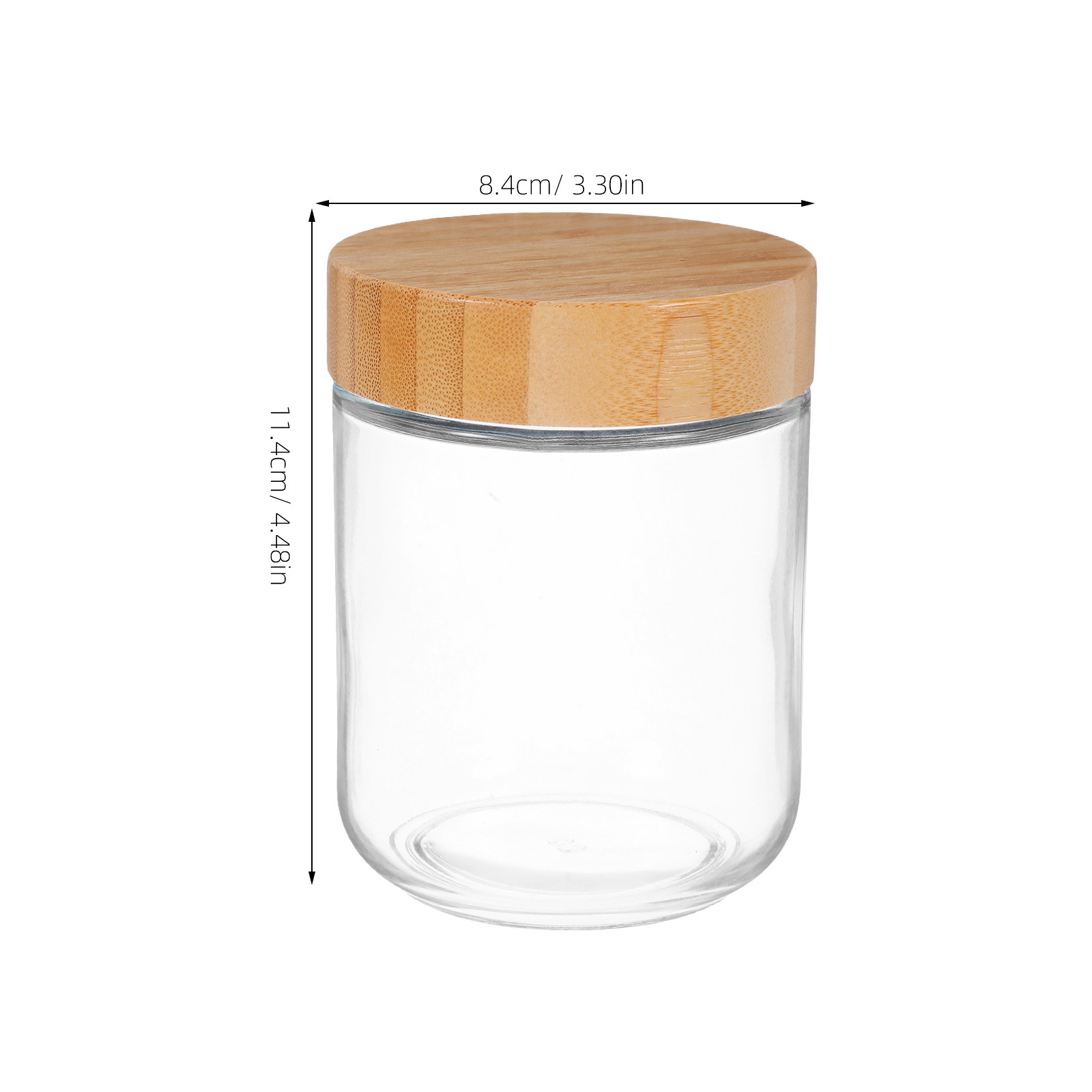 Conjunto de 4 Frascos de Vidro - Food Storage Glass Containers avaliação e preço