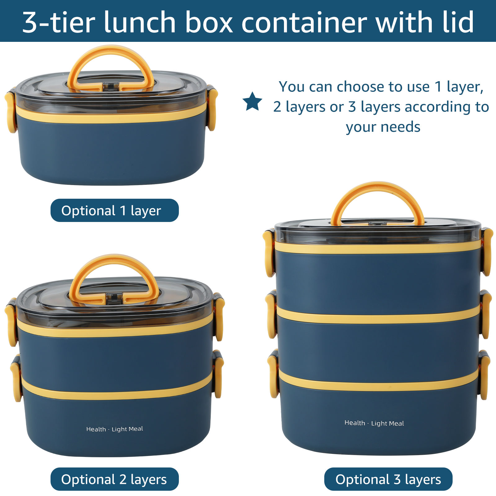 Lancheira portátil para adulto - Food Storage To Keep Warm avaliação e preço