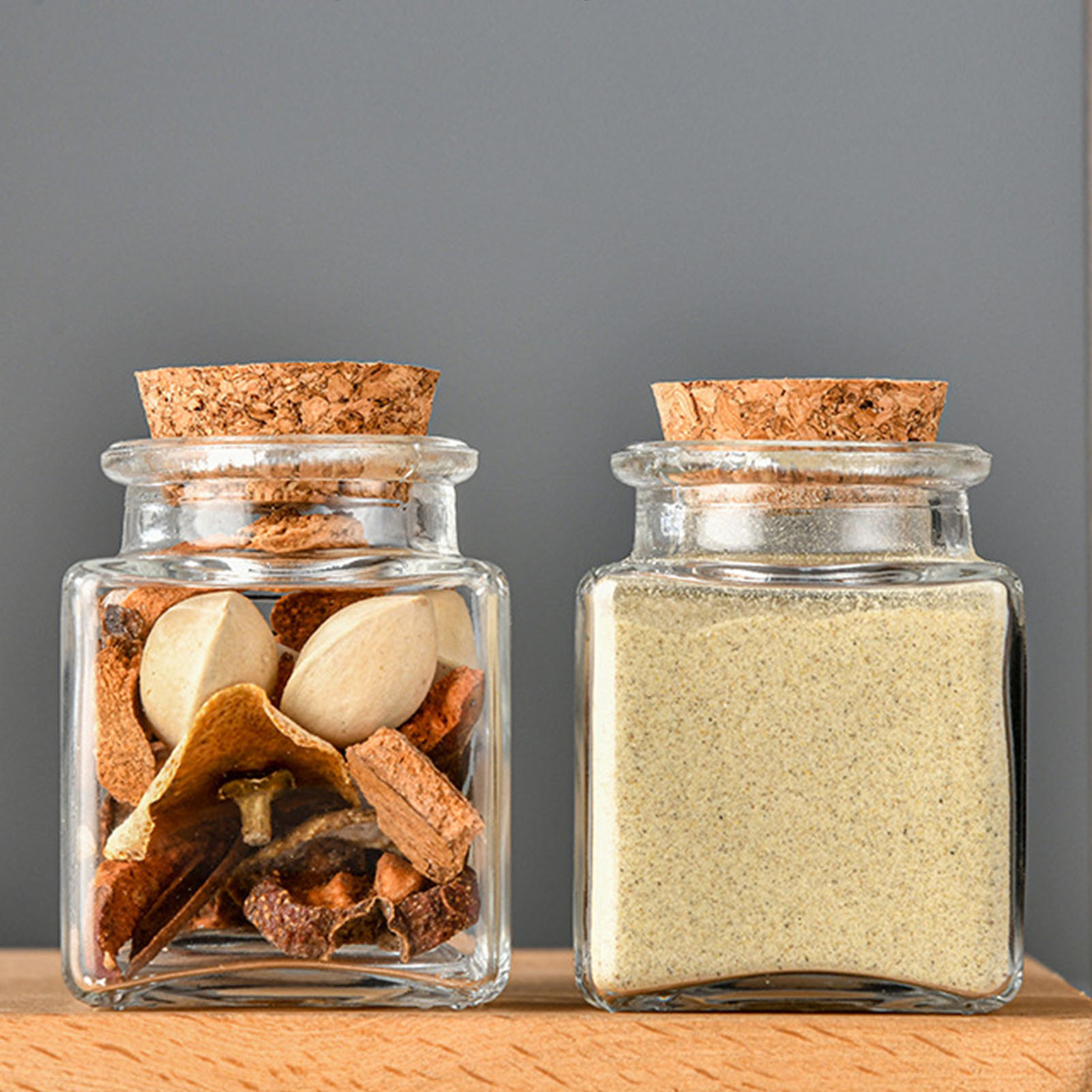 1/5/10 pçs frascos de armazena - Food Storage Jar Glass avaliação e preço
