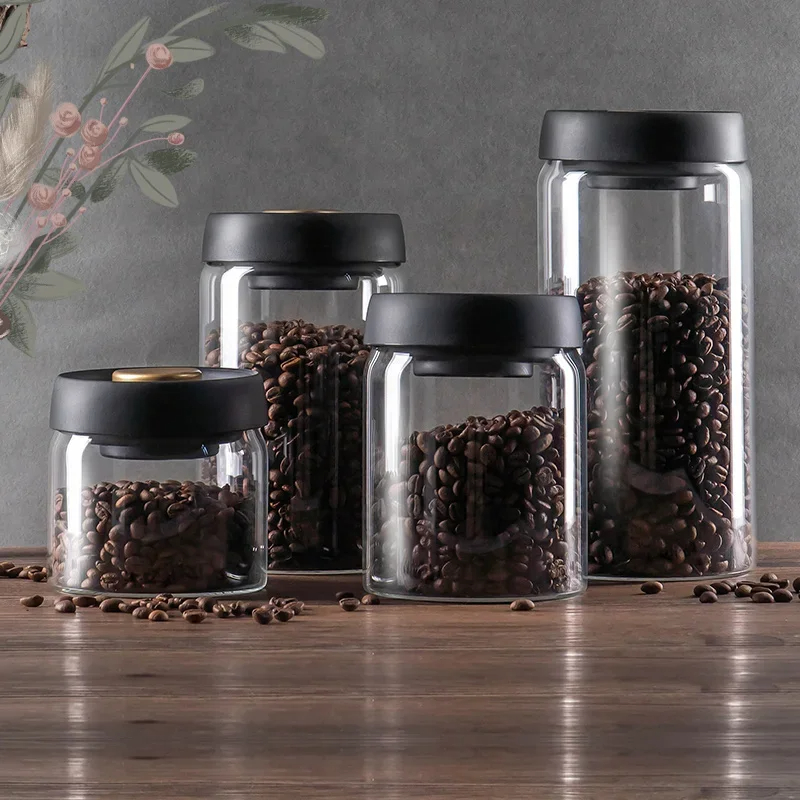 Frasco selado a vácuo de grãos - Food Storage Set Glass avaliação e preço