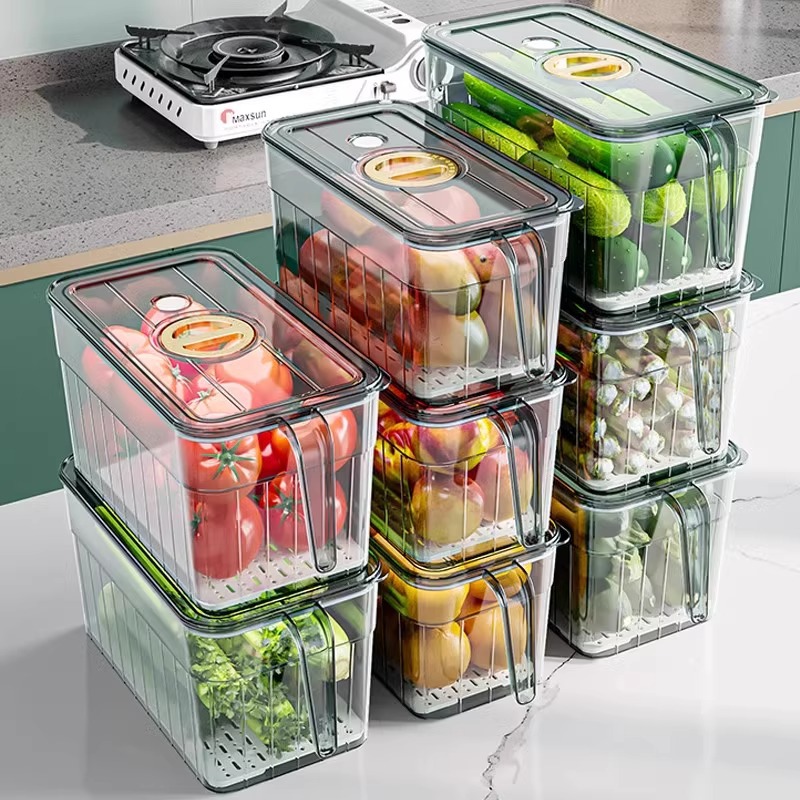 Caixa de armazenamento para cl - Food Storage Freezer Containers avaliação e preço