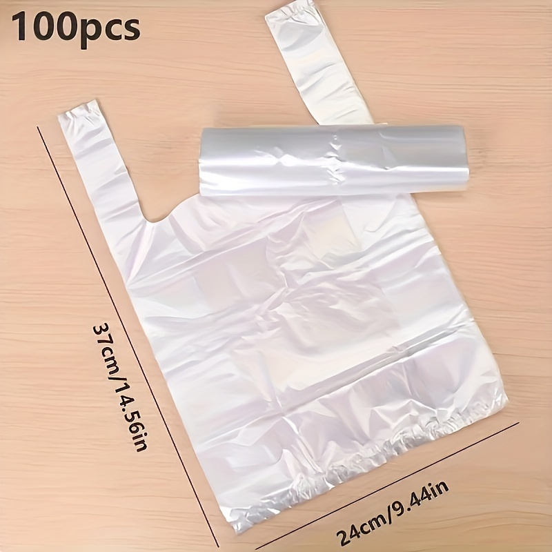 100 Peças de Sacos Plásticos T - Food Storage Plastic Bag avaliação e preço