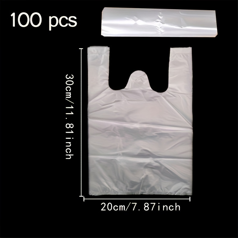 100 Peças de Sacos Plásticos T - Food Storage Plastic Bag avaliação e preço