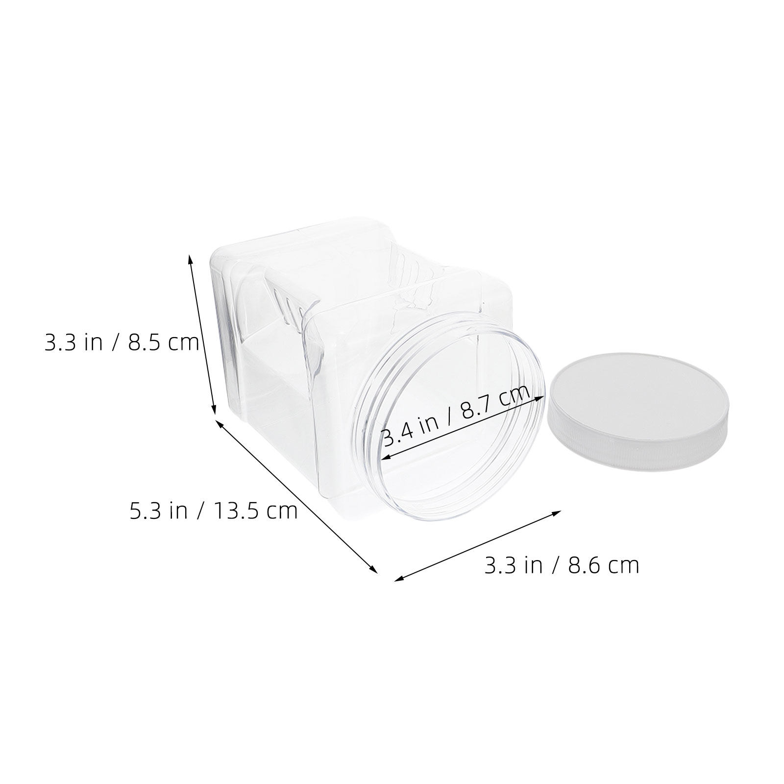 Conjunto de 6 Potes Herméticos - Food Storage Organizer avaliação e preço