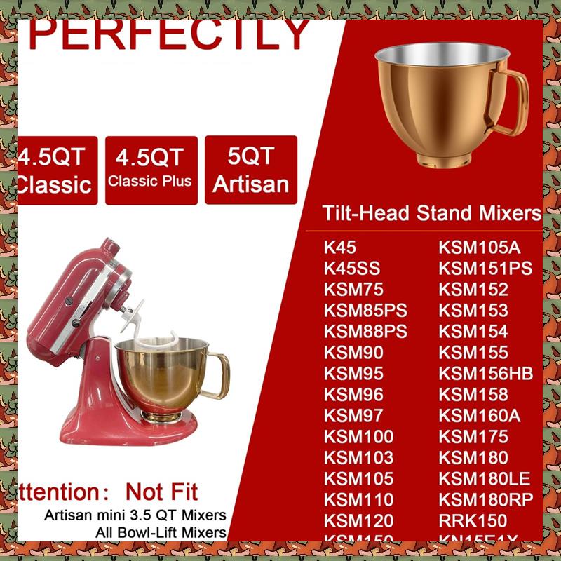 Tigela misturadora de aço inox - Kitchenaid Mixer Artisan 5Qt avaliação e preço