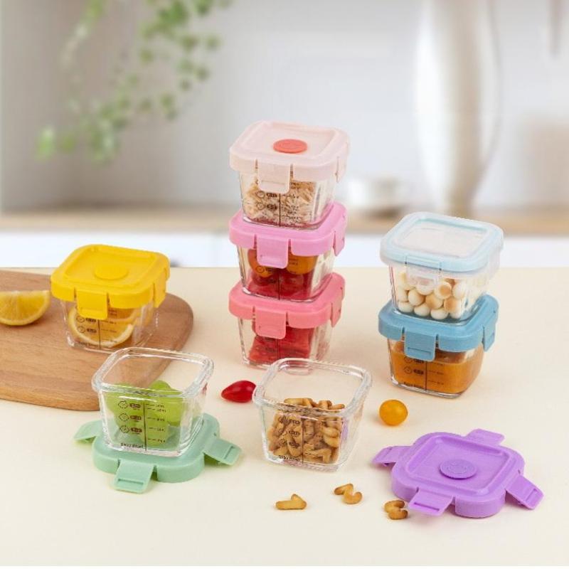 Caixa de Armazenamento Resiste - Food Storage Glass Containers avaliação e preço