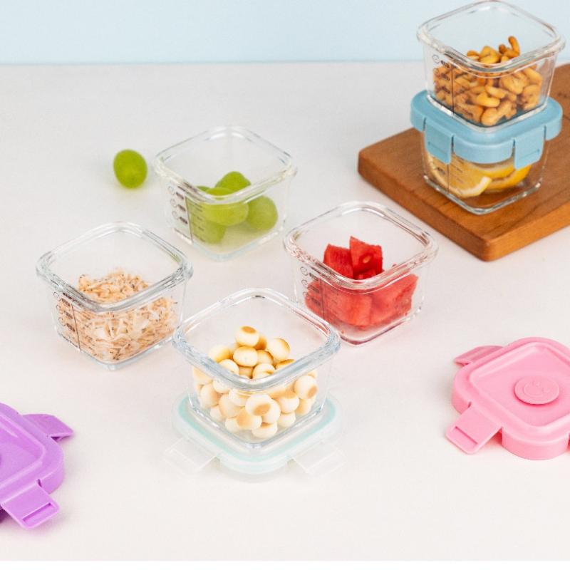 Caixa de Armazenamento Resiste - Food Storage Glass Containers avaliação e preço