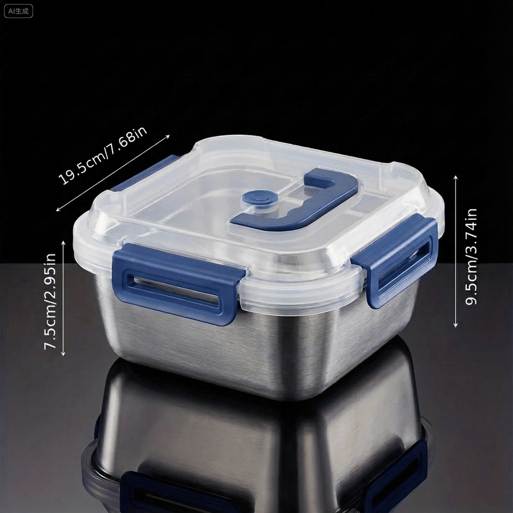 Conjunto de 2 Recipientes de A - Xl Food Storage Containers With Lids avaliação e preço