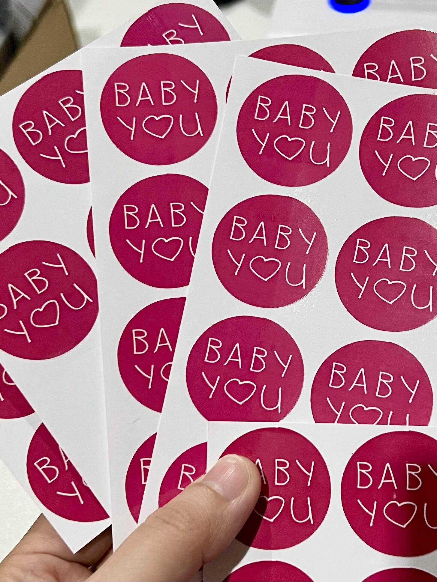 1000 peças adesivos personaliz - Food Storage Labels avaliação e preço