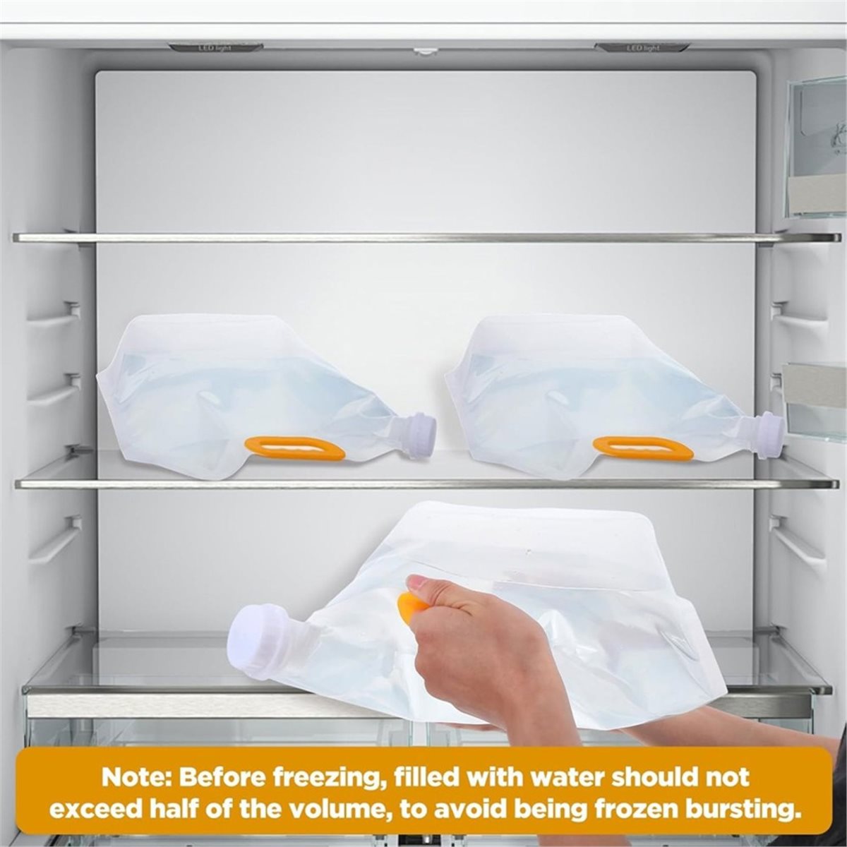 T22C 20 Peças Saco Dobrável de - Food Storage Emergency avaliação e preço