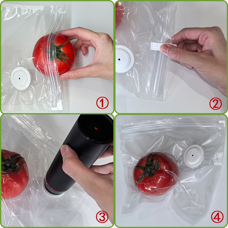 Novos sacos de armazenamento a - Food Storage Vacuum Seal Bags avaliação e preço