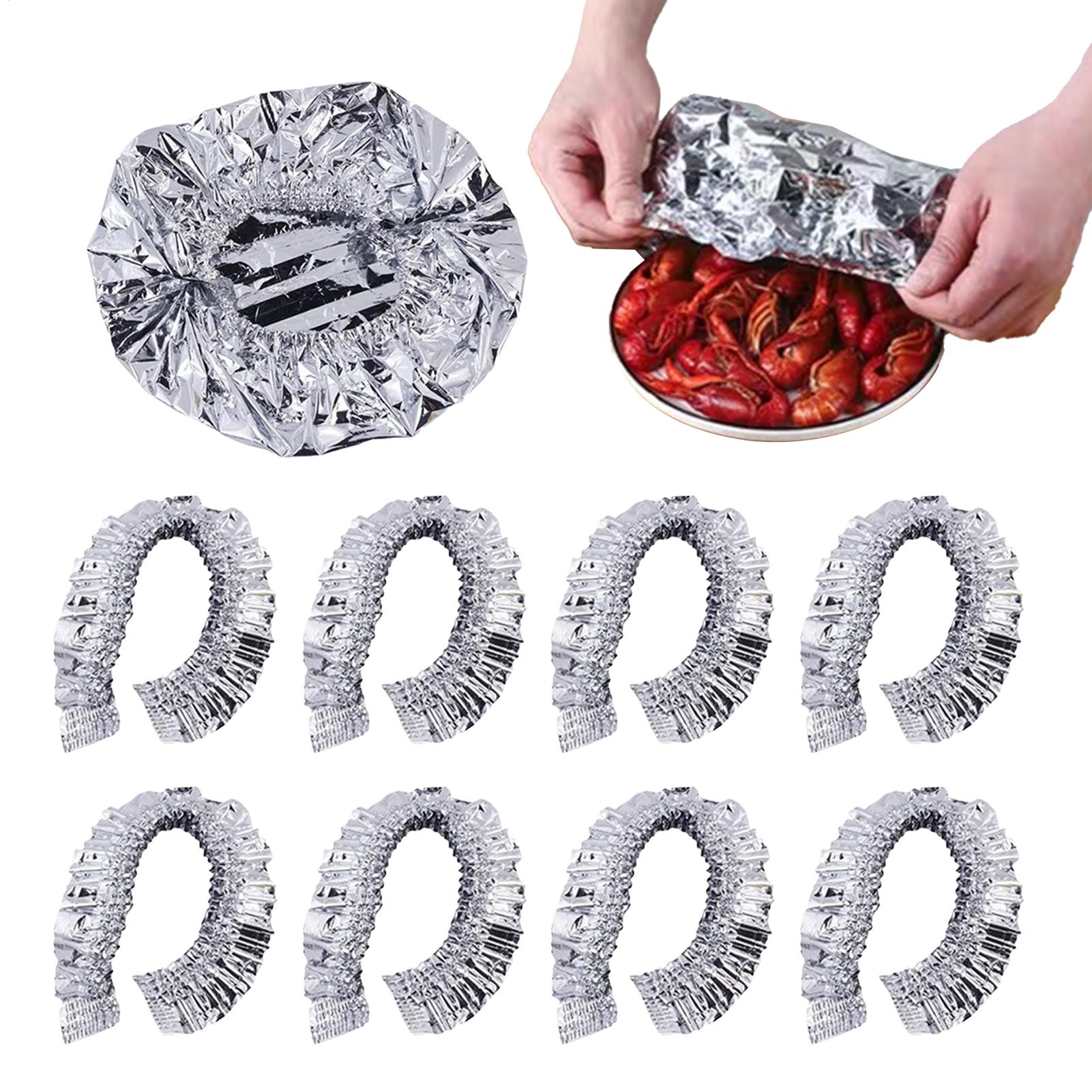 10 Peças de Coberturas de Alum - Food Storage To Keep Warm avaliação e preço