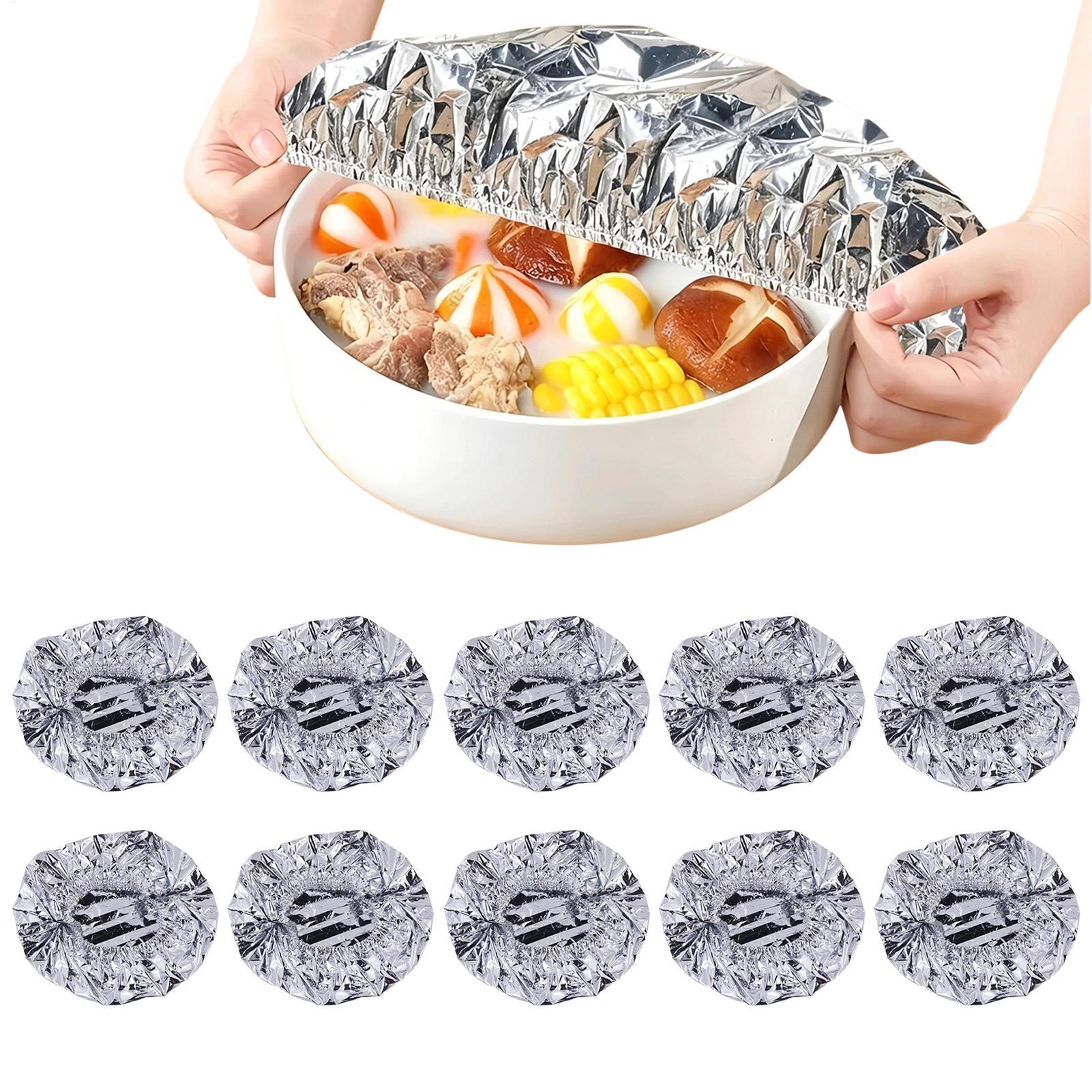 10 Peças de Coberturas de Alum - Food Storage To Keep Warm avaliação e preço