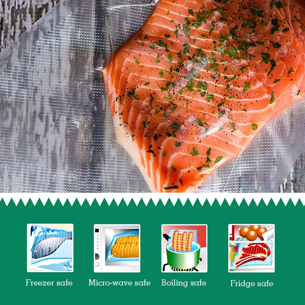 Sacos de rolo sous vide para m - Food Storage Vacuum Seal Bags avaliação e preço
